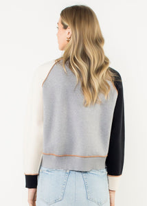 Colorblock Raglan Sweater