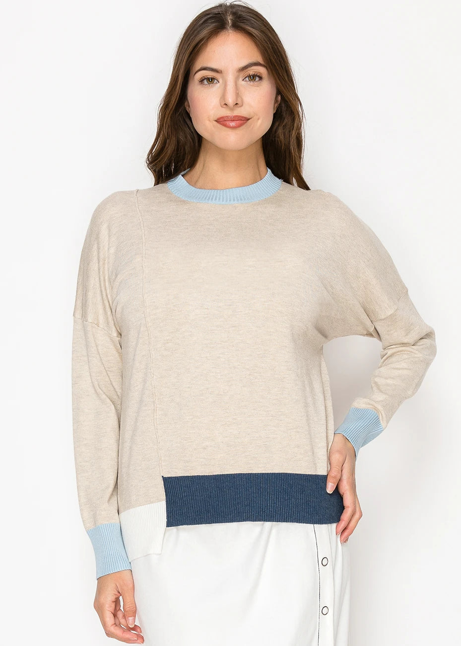 Colorblock Sweater