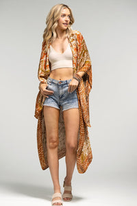 Boho Mandala Kimono