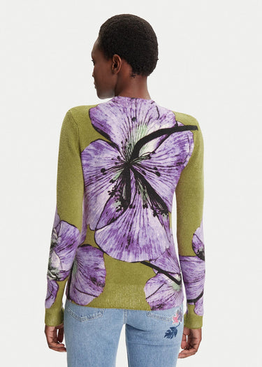 Bold Flower Sweater