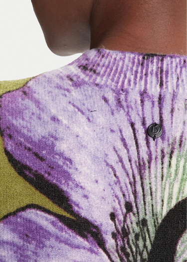 Bold Flower Sweater
