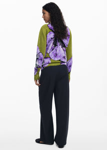 Bold Flower Sweater