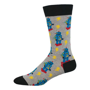Charge Of The Robots Sock