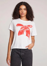 Load image into Gallery viewer, Red Bow Tee
