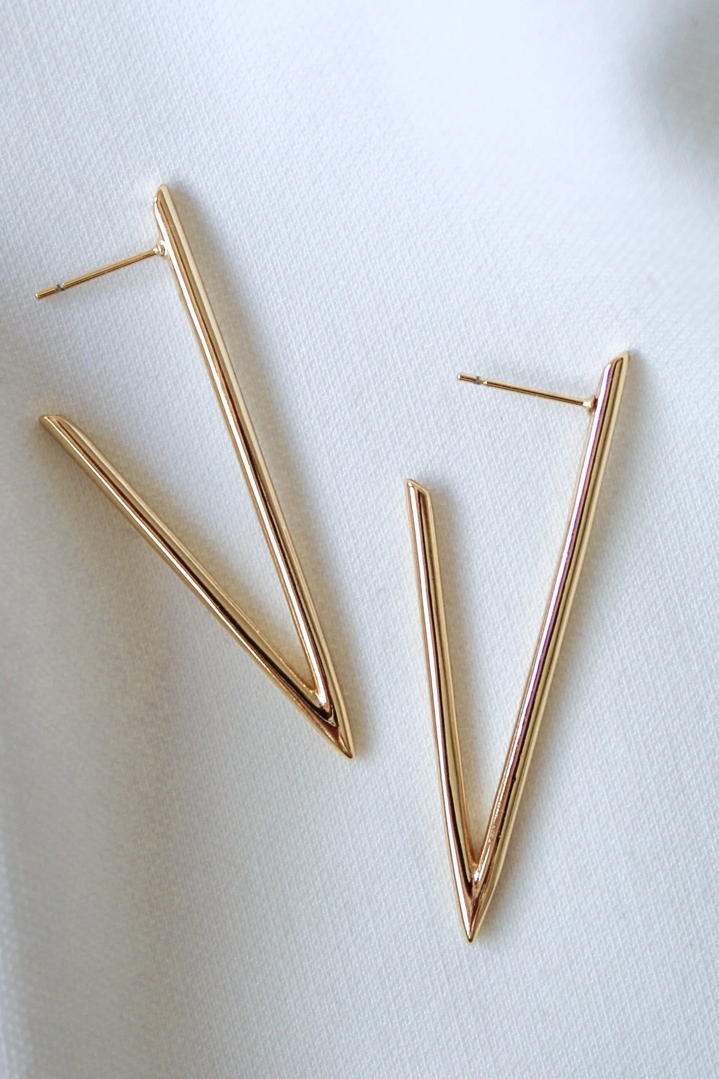 Triangle Pointed Earring