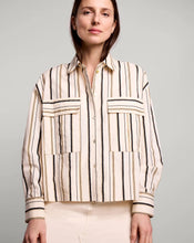 Load image into Gallery viewer, Striped Boxy Shirt
