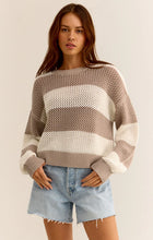 Load image into Gallery viewer, Broadbeach Stripe Sweater

