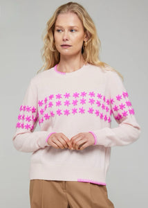 Floral Embroidered Sweater