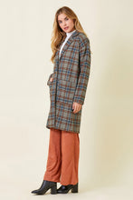 Load image into Gallery viewer, Long Plaid Jacket
