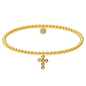 Bubble Cross Bracelet