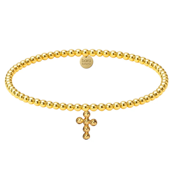 Bubble Cross Bracelet