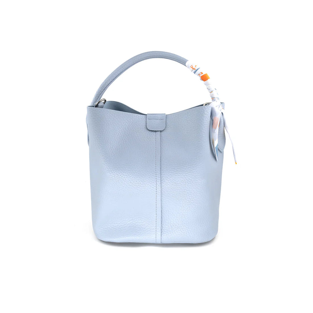 Bucket Bag + Scarf