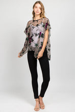 Load image into Gallery viewer, Burnout Floral Top
