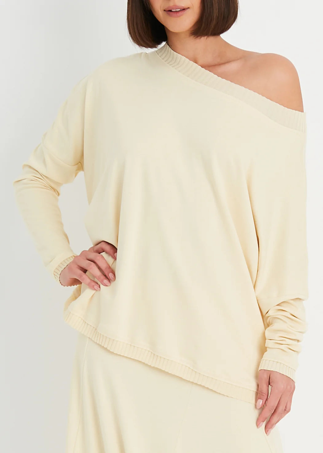 Off The Shoulder Sweatshirt