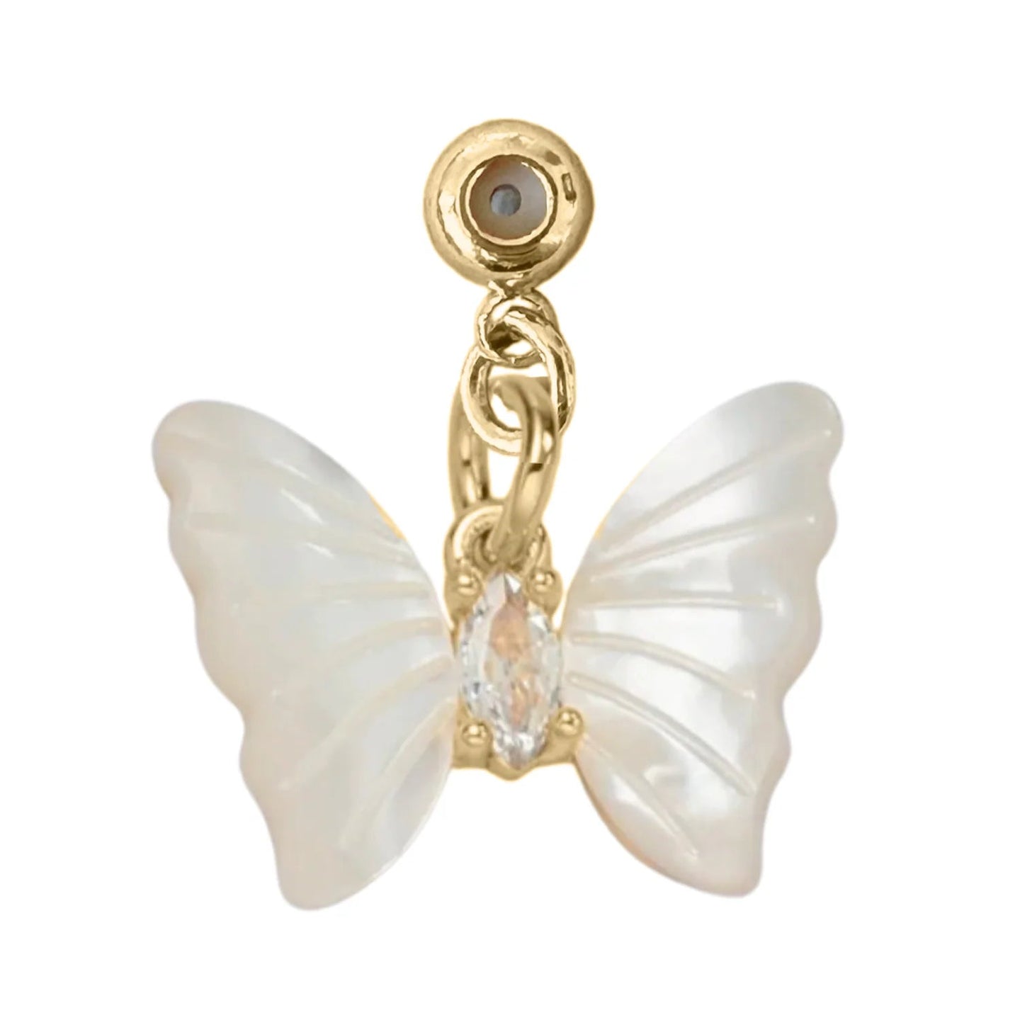 Butterfly Grip Charm