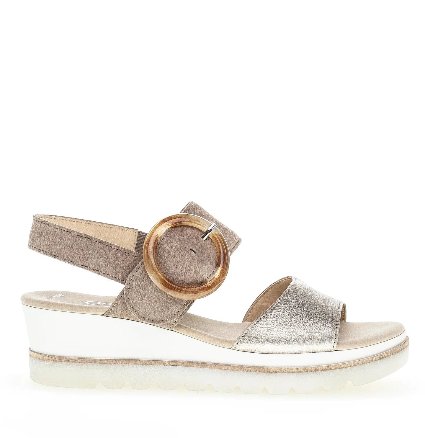 Tortoise Buckle Sandal