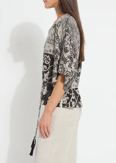 Ipanema Printed Dolman Sleeve Top