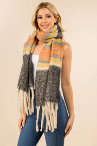 Chunky Fringe Scarf