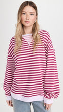 Load image into Gallery viewer, Classic Striped Crew
