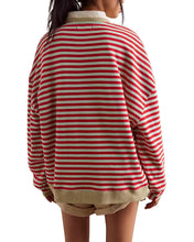 Load image into Gallery viewer, Classic Striped Crew
