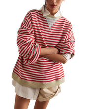 Load image into Gallery viewer, Classic Striped Crew
