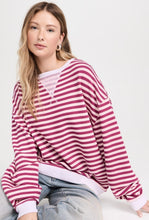 Load image into Gallery viewer, Classic Striped Crew
