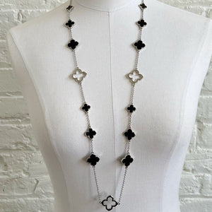Clover Long Necklace