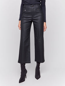 Coated Flare Pant