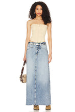 Load image into Gallery viewer, Come As You Are Denim Maxi Skirt
