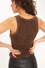 Load image into Gallery viewer, Cooper Rib Scoop Neck Tank

