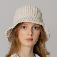 Load image into Gallery viewer, Solid Corduroy Bucket Hat
