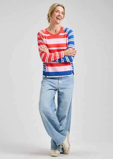 Crazy Stripe Sweater