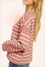 Load image into Gallery viewer, Striped Crew Sweater
