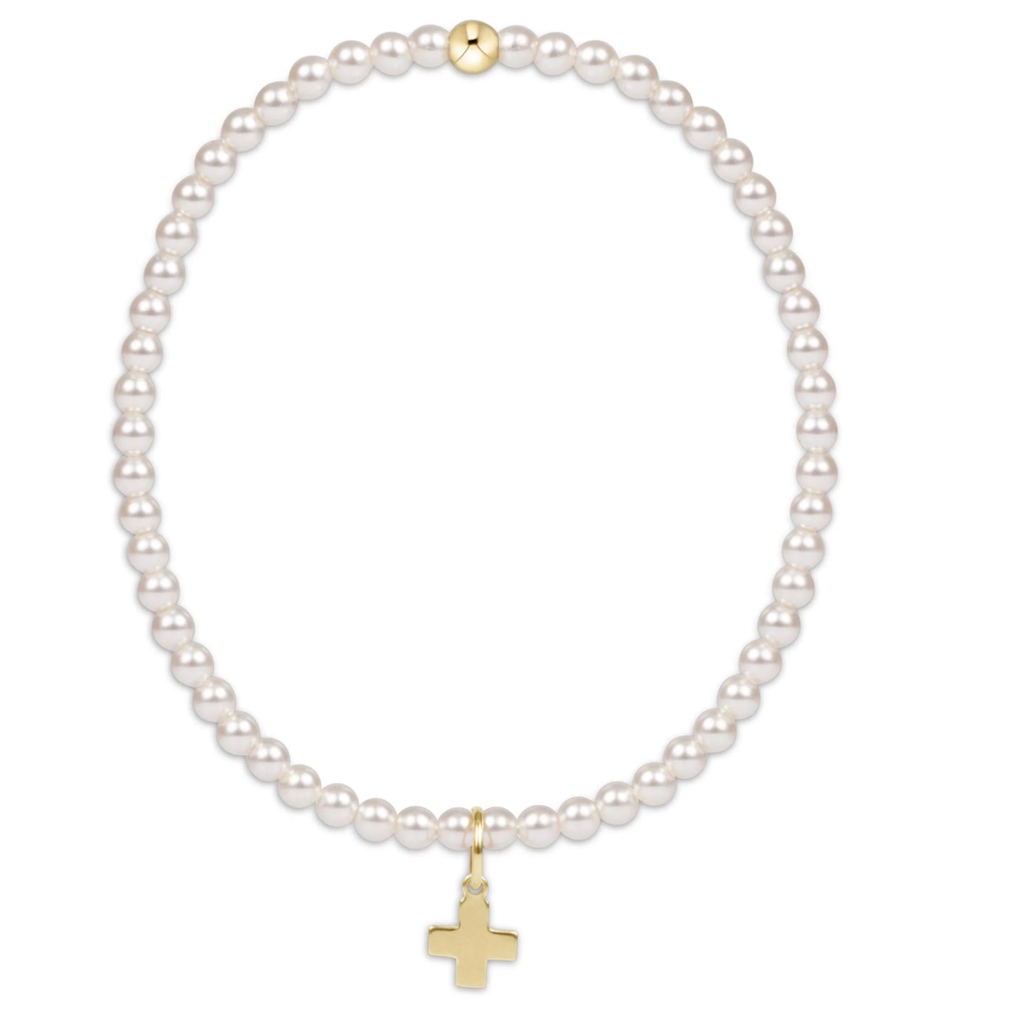3mm Signature Cross Bracelet