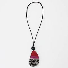 Load image into Gallery viewer, Teardrop Decoupage Necklace
