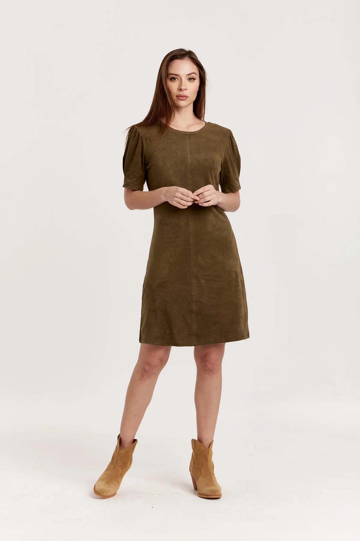 Demi Suede Dress