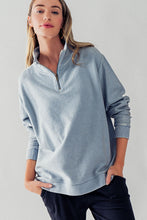 Load image into Gallery viewer, Vintgae Wash Quarter Zip
