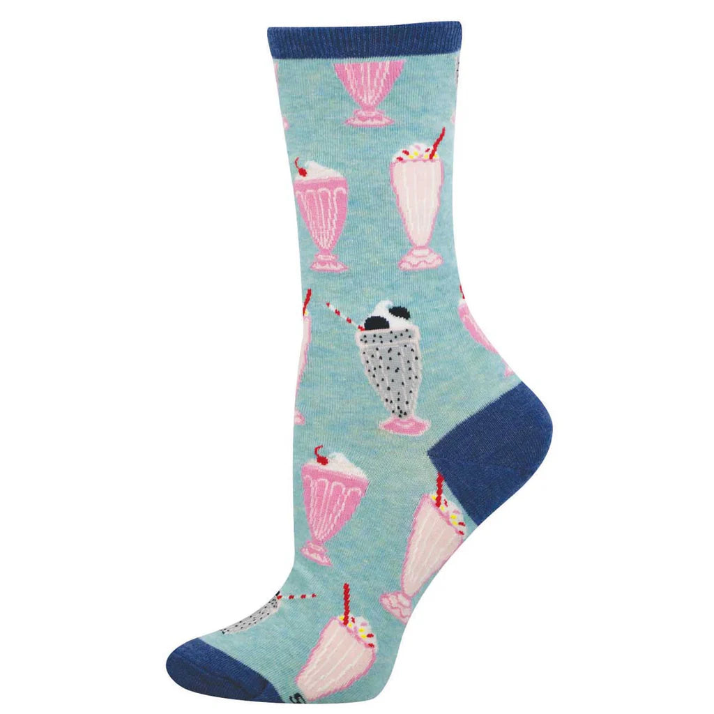 Diner Milkshakes Sock