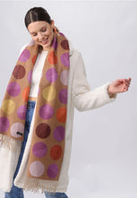 Load image into Gallery viewer, Divided Dots Cashmink Scarf
