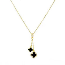Load image into Gallery viewer, Double Drop Necklace
