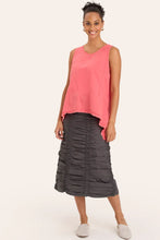 Load image into Gallery viewer, Double Shirred Panel Skirt
