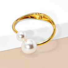 Load image into Gallery viewer, Double Pearl Cuff
