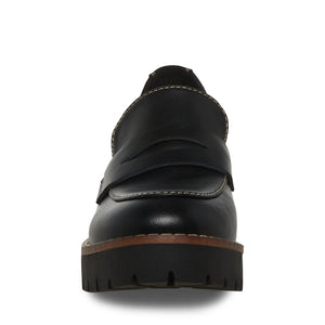 Wedge Lug Sole Penny Loafer