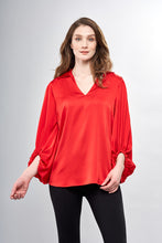 Load image into Gallery viewer, Elastic Hole Sleeve Blouse
