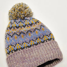 Load image into Gallery viewer, First Frost Fairisle Pom Hat
