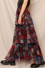 Load image into Gallery viewer, Floral Tiered Skirt
