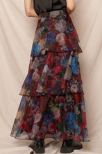 Load image into Gallery viewer, Floral Tiered Skirt
