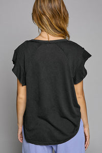 Flutter Sleeve Tee