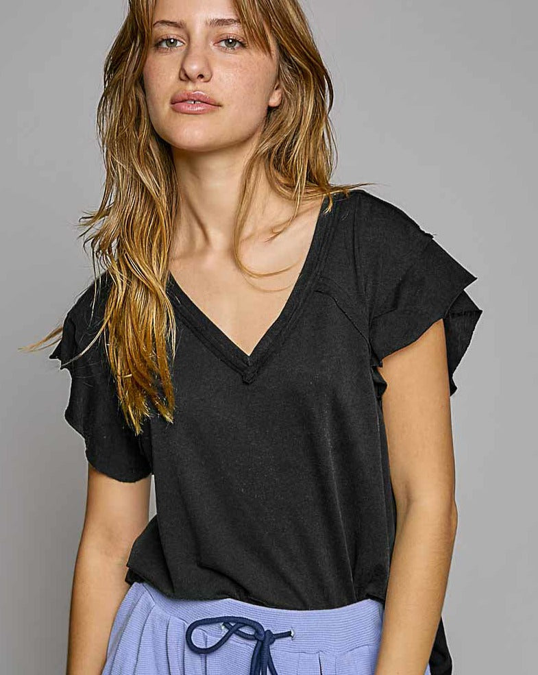 Flutter Sleeve Tee