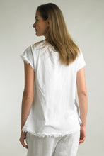 Load image into Gallery viewer, Fringe Trim Tee
